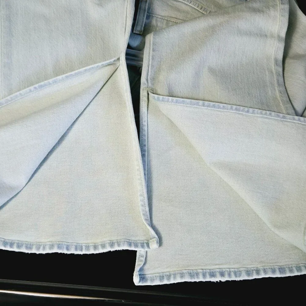 NWT PISTOLA ALEXA "LOCALS VINTAGE" HIGH RISE SPLIT FLARE 5 POCKET DENIM JEANS 26 - Picture 14 of 14